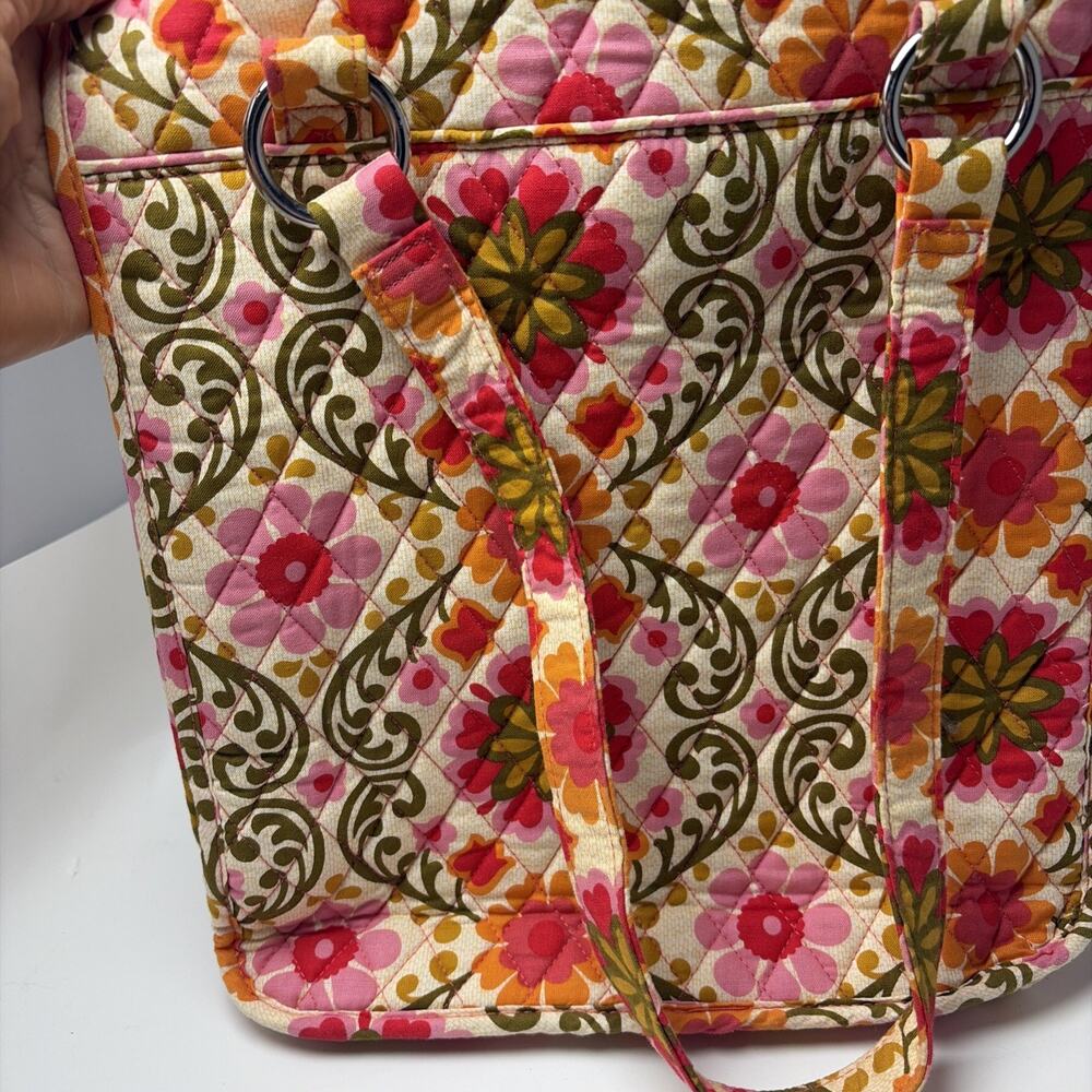 Vera Bradley Folkloric Essential Tote Women's Bag 14 in X 11 inX 3 1/2 in - Picture 4 of 8